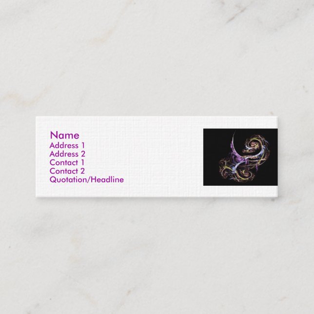 fractal-Zdendz, profile card (Front)