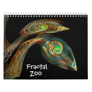 Fractal Zoo Calendar