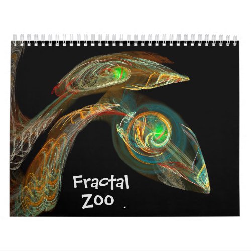 Fractal Zoo Calendar