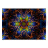FractalBlue-Star Card (Front Horizontal)
