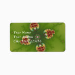 Fractalbug Picnic - Fractal Art Label