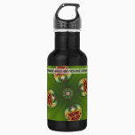 Fractalbug Picnic - Fractal Art Stainless Steel Water Bottle