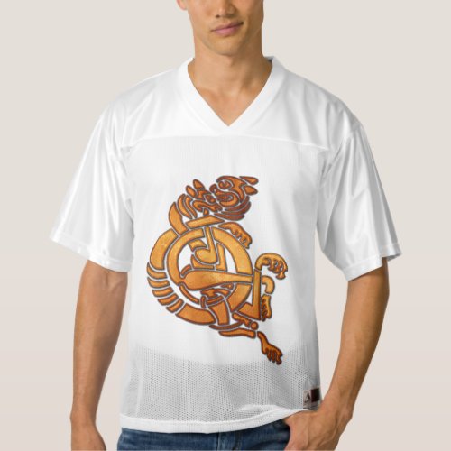 FractalCelt 1 Graphic Design Mens Football Jersey