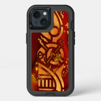 Fractalcelt 1 Graphic Design Iphone 13 Case by BohemianBoundProduct at Zazzle