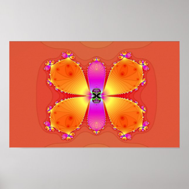 FractalFly Poster (Front)