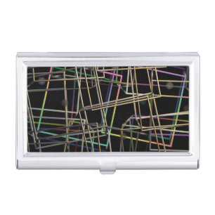 Fractalised Metal Frames Business Card Holder
