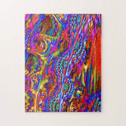 Fractality Color Burst Rainbow Fractal Puzzle