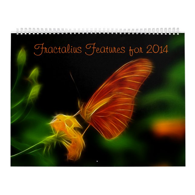 Fractalius Features for 2014 Calendar (Cover)