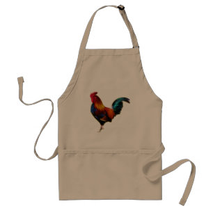 Fractalius Leghorn Rooster Adult Apron