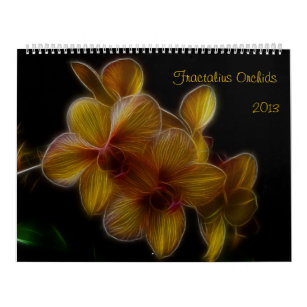 Fractalius Orchids 2012 Calendar