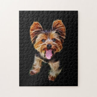 Fractalius Yorkie Jigsaw Puzzle