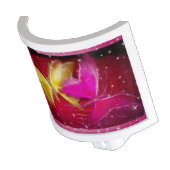 Fractalized Butterflies with Stars Night Light (Angled)