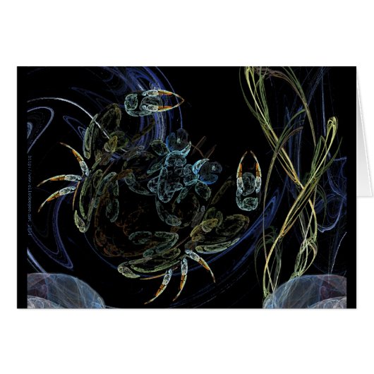 Fractalized Crustacean Cards (Front Horizontal)
