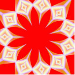 Fractalscope 29 statuette<br><div class="desc">This lovely kaleidoscope was digitally created from a fractal design and would be a fine addition to your home,  office,  or anywhere. Feel free to add your own words/pictures/background color via Zazzle's great customization tools.</div>