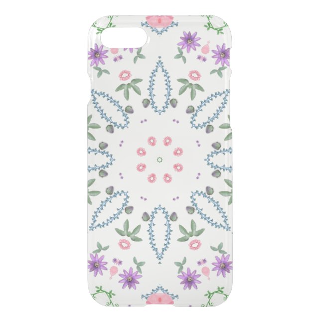 Fractascope 2 iPhone 7 Clearly™ Deflector Case (Back)