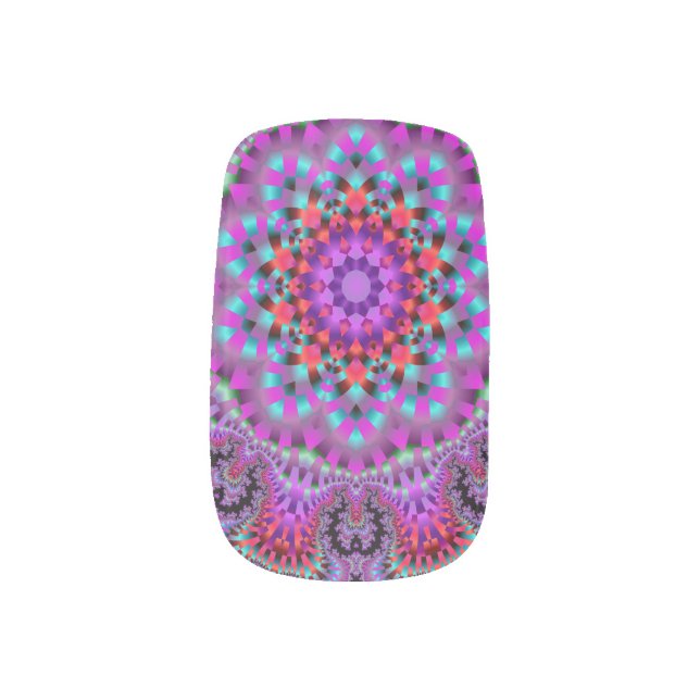 Fractascope 6 Nail Art (Left Thumb)