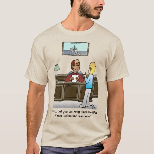 Fractions Men's Sand T-Shirt (Front)