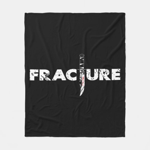 Fracture Fleece Blanket