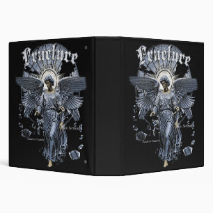 Fracture - Gothic Streetwear Design 3 Ring Binder