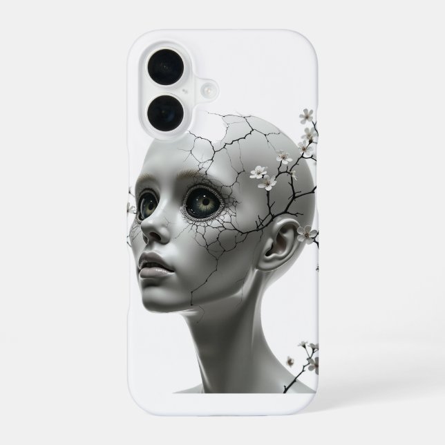 Fractured Bloom Iphone Case (Back)