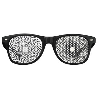 Fractured Fractals Retro Sunglasses