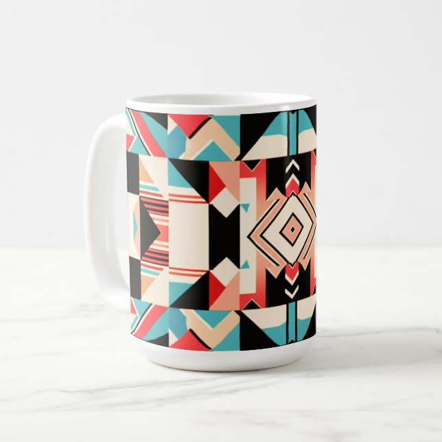 Fractured Harmony  Coffee Mug (Front Left)