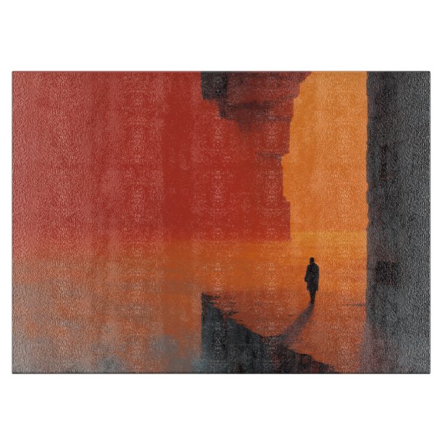 Fractured mind No. 1 Cutting Board (Front)