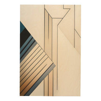 Fractured Perspectives Wood Wall Art