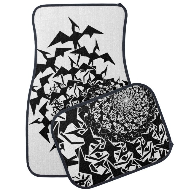 Fractyl Pterodactyl Car Floor Mat (Set)