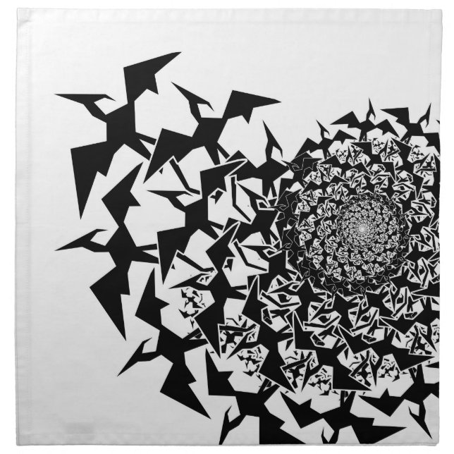 Fractyl Pterodactyl Cloth Napkin (Front)