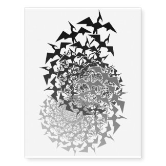 Fractyl Pterodactyl Two Swarms Temporary Tattoos