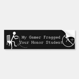 Fragged Bumper Sticker