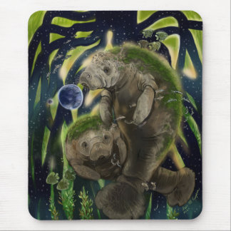 Fragile Balance Manatee  Mouse Pad