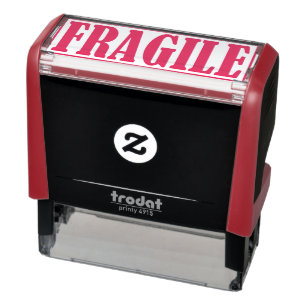 Fragile Business Office Framed Simple Word Self-inking Stamp