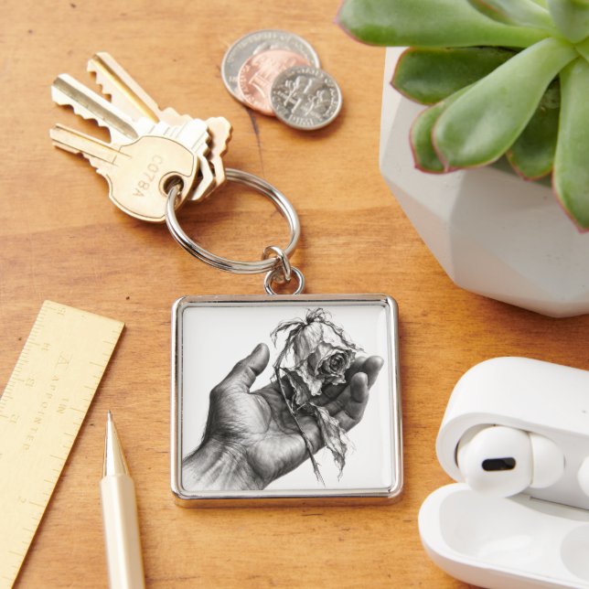 Fragile Grip Keychain (Desk)