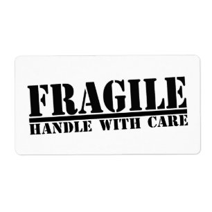 Fragile Handle With Care Labels