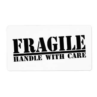 Fragile Handle With Care Labels