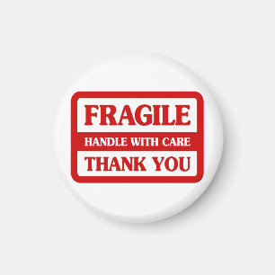 Fragile Handle With Care Magnet