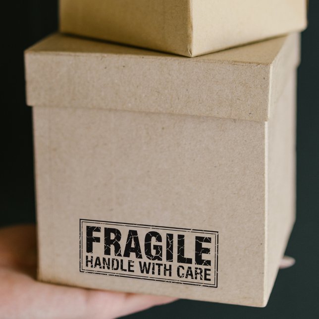 Fragile Handle With Care, Packaging  Rubber Stamp (Creator Uploaded)