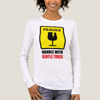 Fragile - Handle with Gentle Touch Tri-Blend Shirt
