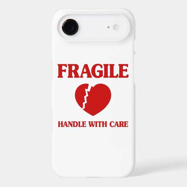 Fragile Heart Handle With Care Case-Mate iPhone Case (Back)