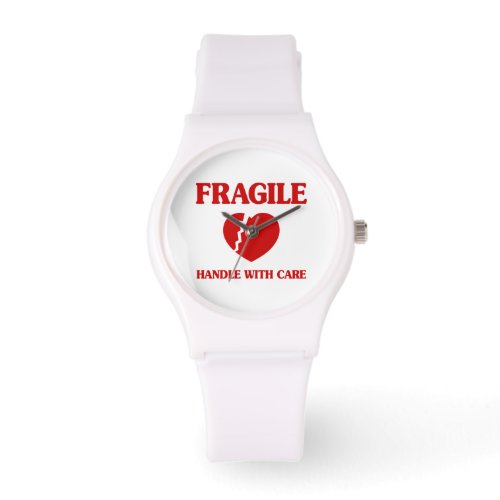 Fragile Heart Handle With Care Watch