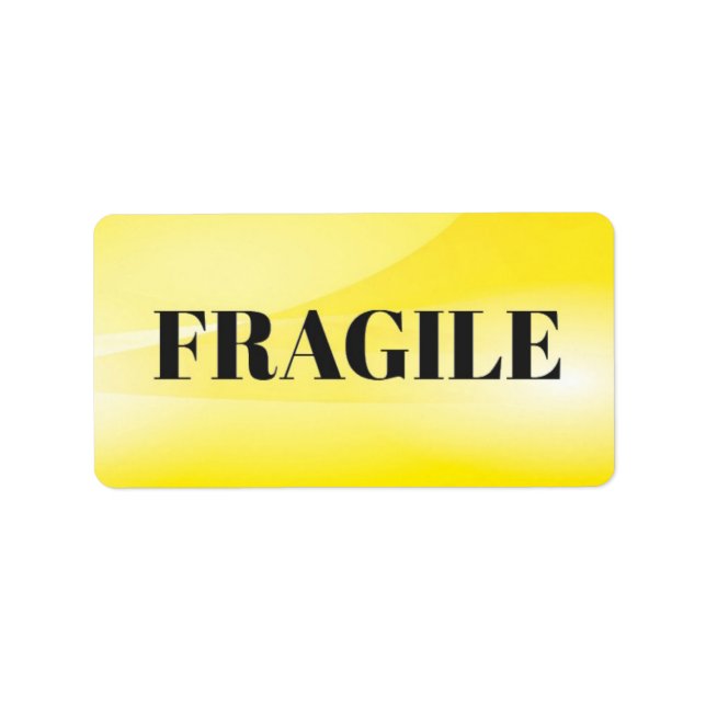 Fragile Label (Front)