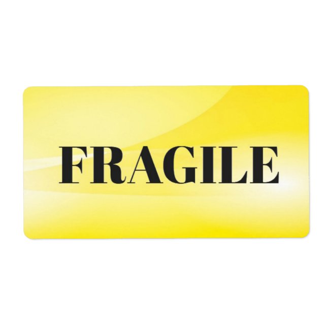 Fragile Label (Front)
