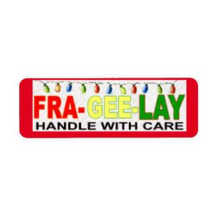 Fragile Label