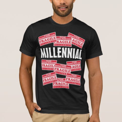 Fragile Millennial Handle With Care T_Shirt