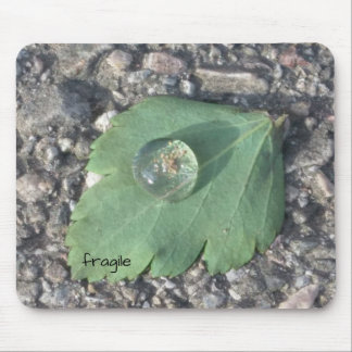 Fragile mousepad