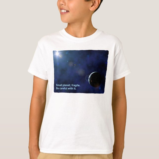 Fragile Planet T-Shirt (Front)