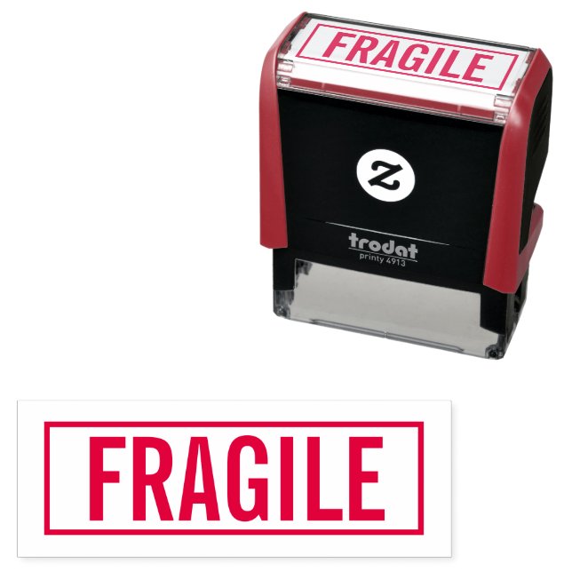 Fragile Self-inking Stamp (In Situ)