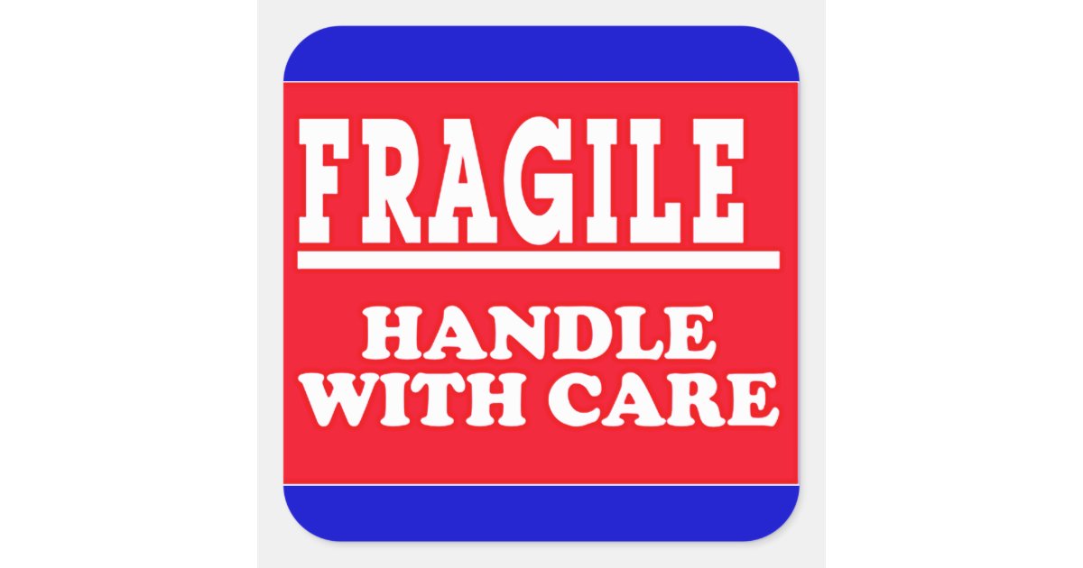 Fragile Shipping Label | Zazzle